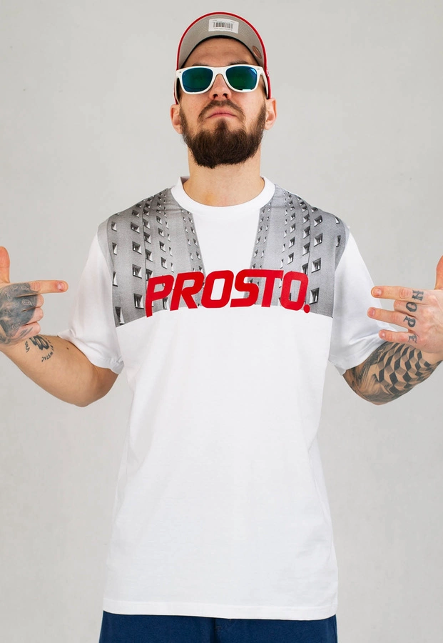 T-shirt Prosto Will biały