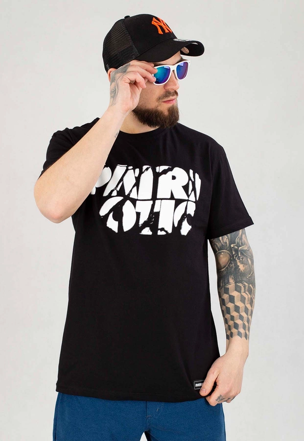 T-shirt Patriotic CLS Torn czarny