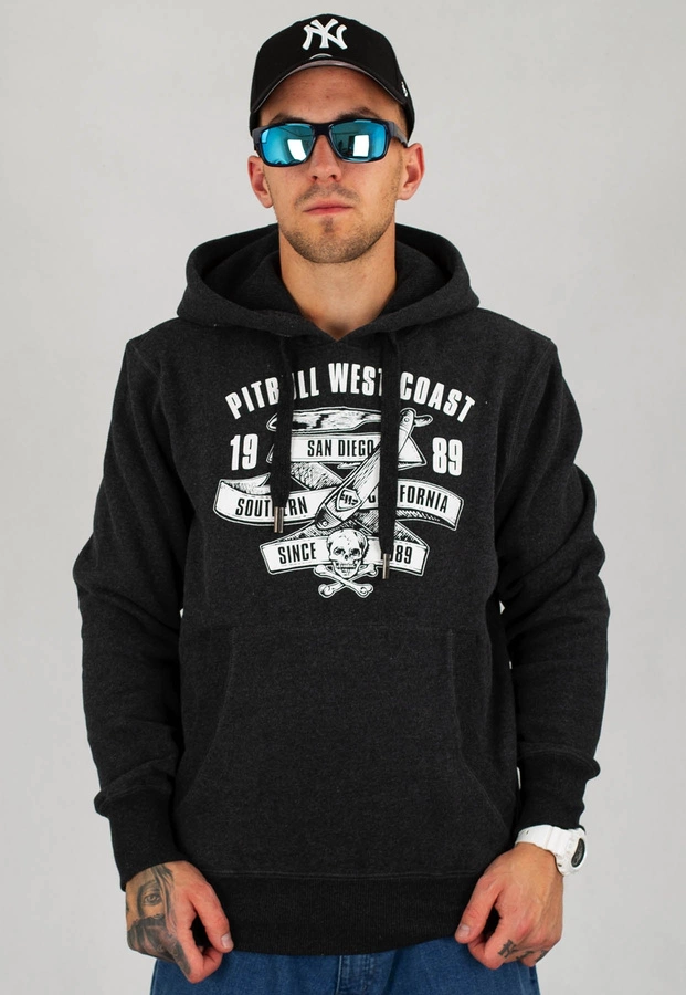 Bluza Pit Bull Oldschool Razor grafitowa