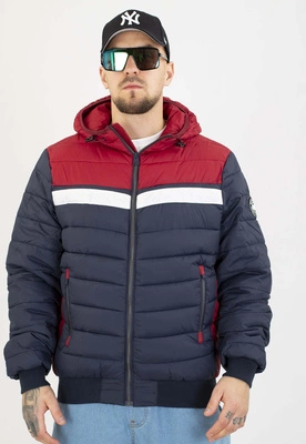 Kurtka Pit Bull Zimowa Rubio dark navy red