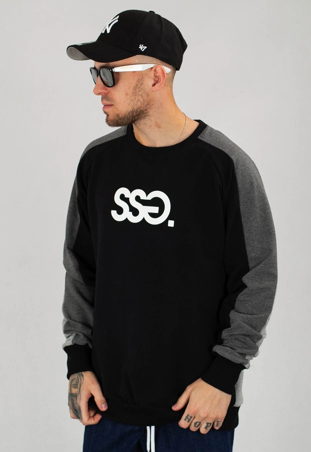 Bluza SSG Triple Colors Front Back czarno szara