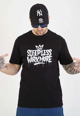 T-shirt Motive Work czarny