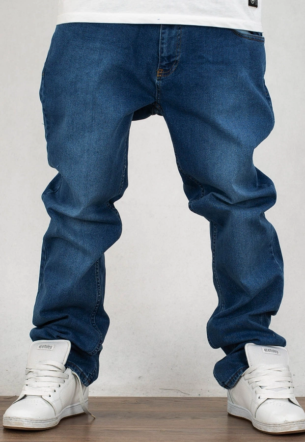 Spodnie Croll Regular Jeans DP-01 blue