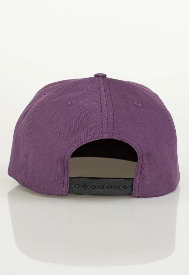 Czapka Snapback Diil Laur fioletowo biała