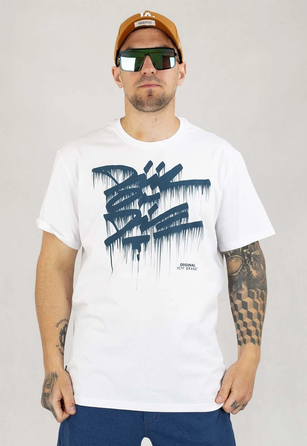 T-shirt Diil Paint Splash biały