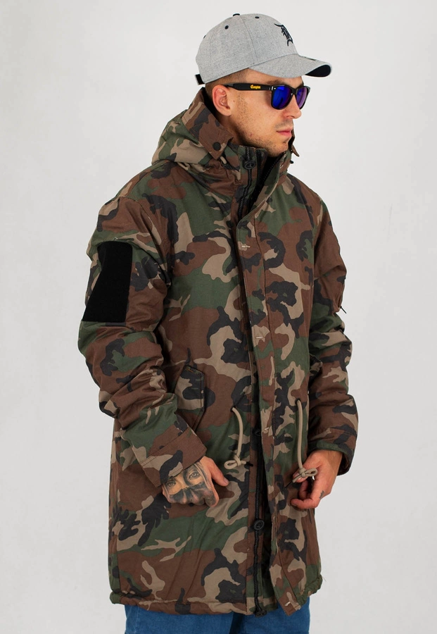 Kurtka Pit Bull Hemlock II woodland camo