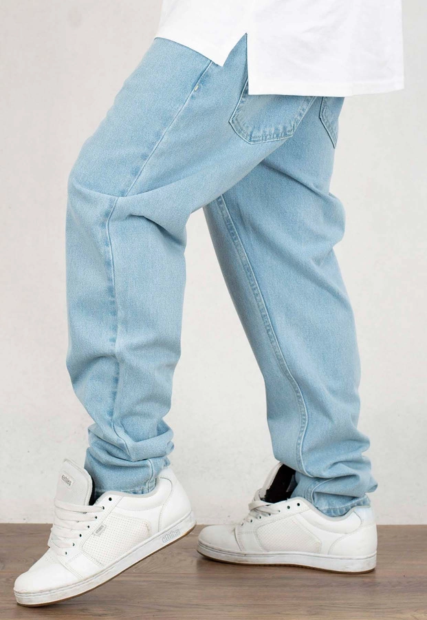 Spodnie Mass Jeans Baggy Fit Box light blue