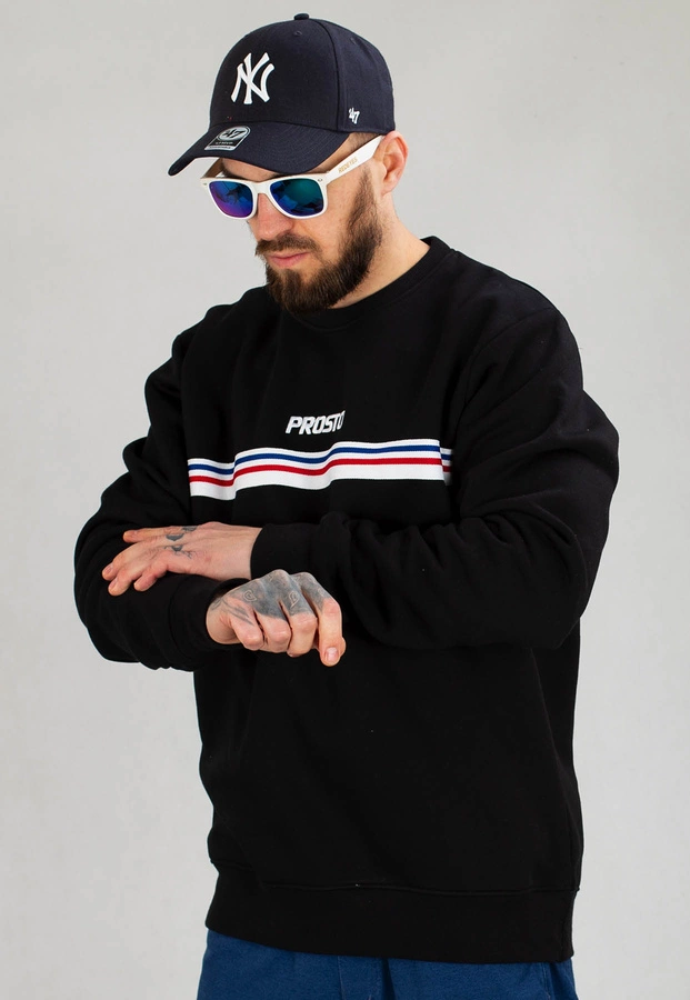 Bluza Prosto Crewneck Pate czarna