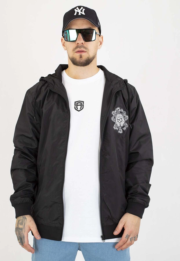 Kurtka Brain Dead Familia Circle Logo czarna