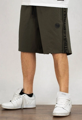 Spodenki Pit Bull French Terry Byron oliwkowe