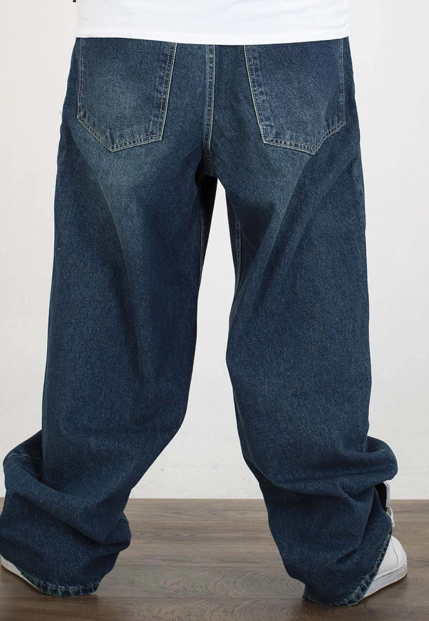 Spodnie I8 Denim BAG102 Baggy dark blue