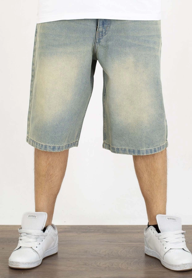Spodenki Karl Kani OG Denim 60100001 niebieskie