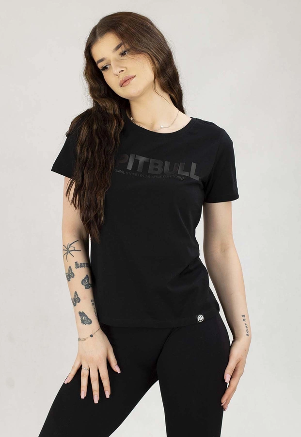 T-Shirt Pit Bull Slim Fit Pitbull R czarny