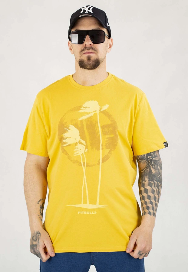 T-shirt Pit Bull Palms 170 warm yellow