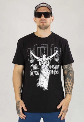 T-shirt Chada Nie Osądzaj czarny