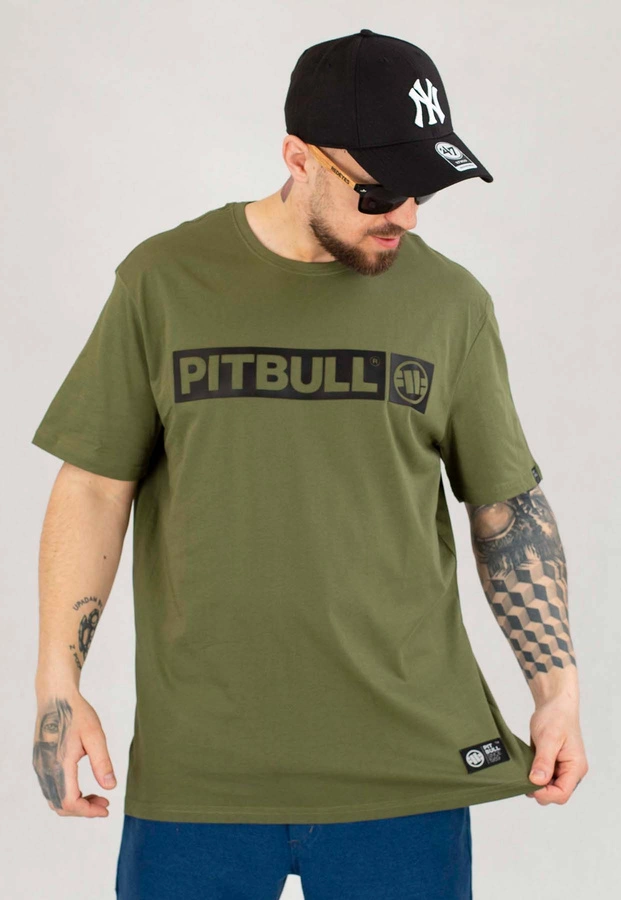 T-shirt Pit Bull Hilltop 170 oliwkowy