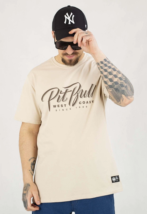 T-shirt Pit Bull El Jeffe 170 ultra light sand