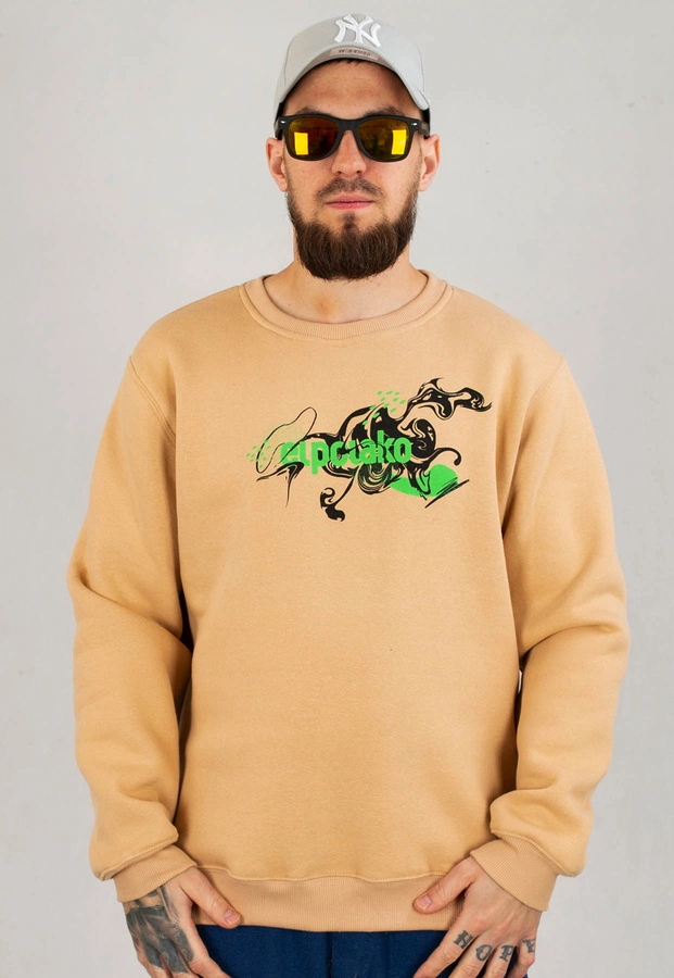 Bluza El Polako Crewneck Ep Ink brązowa