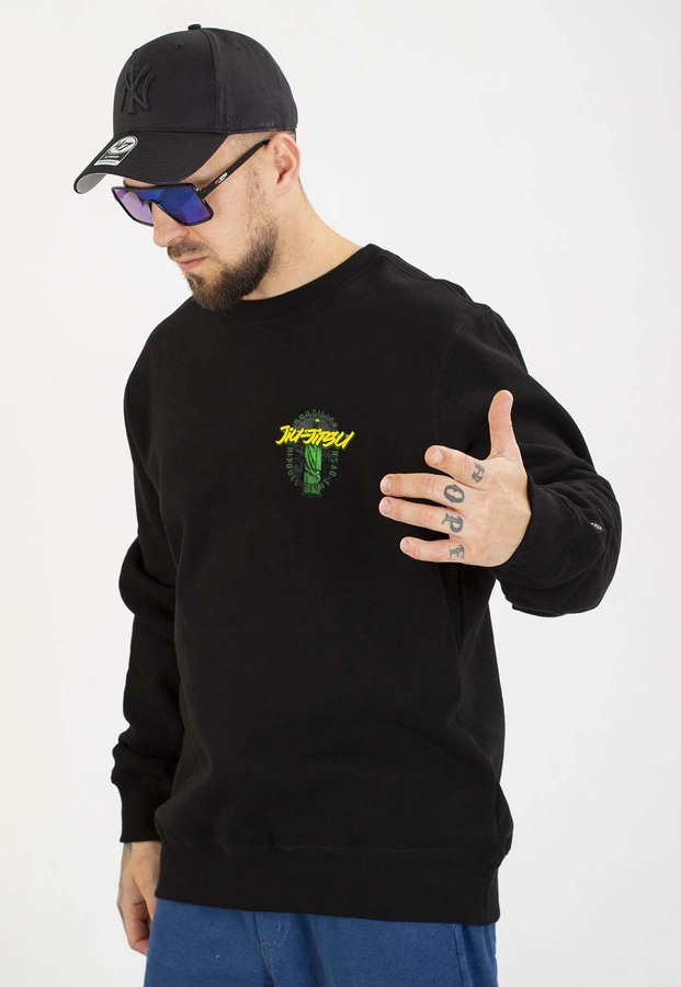 Bluza Pit Bull Bez Kaptura BJJ Fight DVSN czarna