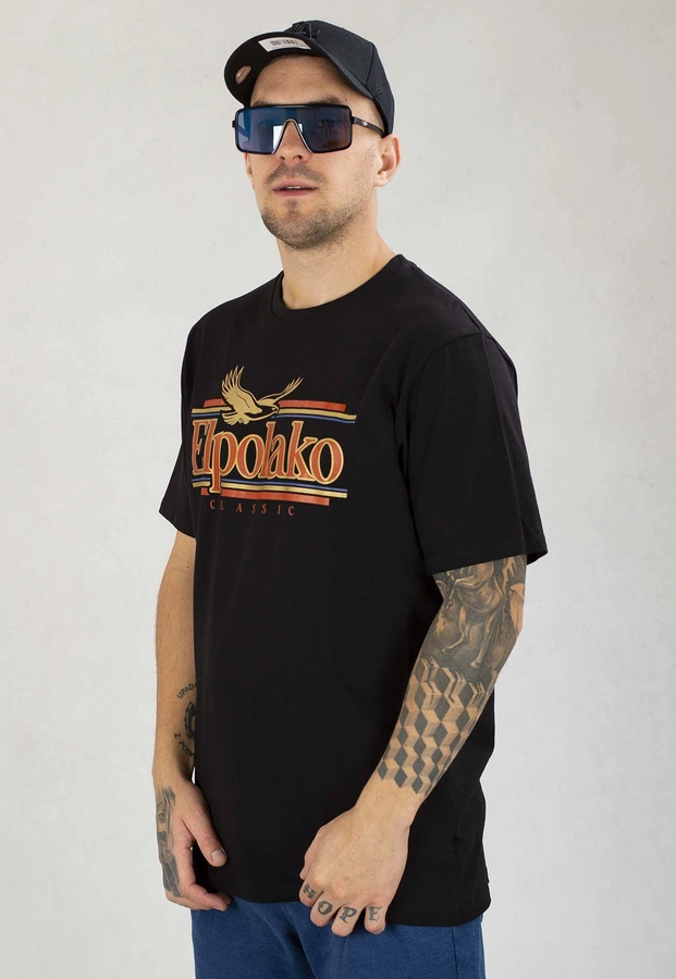 T-shirt El Polako Eagle czarny