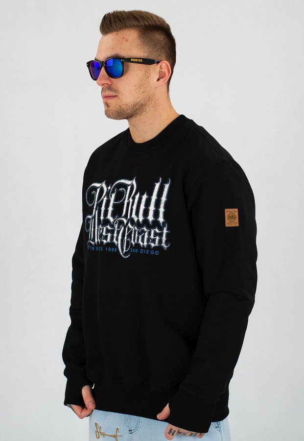 Bluza Pit Bull Skull Dog czarna