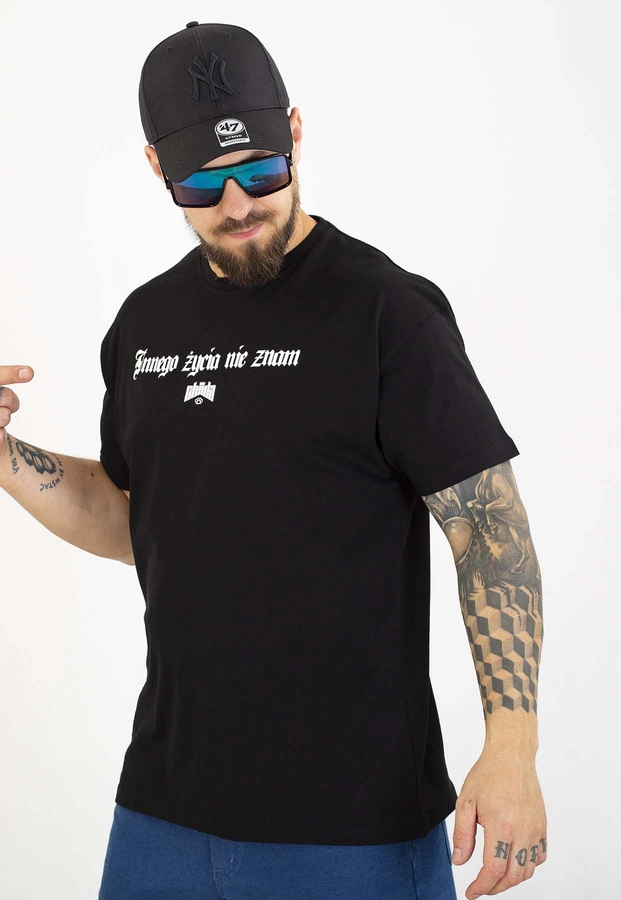 T-shirt Chada Proceder Innego Życia Nie Znam czarny