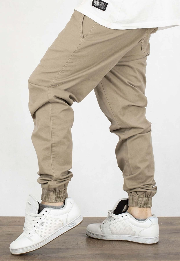 Spodnie Diamante Wear Jogger Unisex Crew Classic beżowe