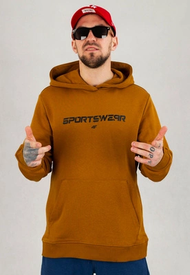 Bluza 4F Z Kapturem M0773 złota