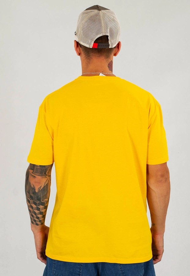 T-shirt Niemaloga 190 One Color żółty