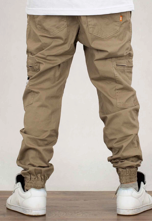 Spodnie Elade Joggery Cargo beige