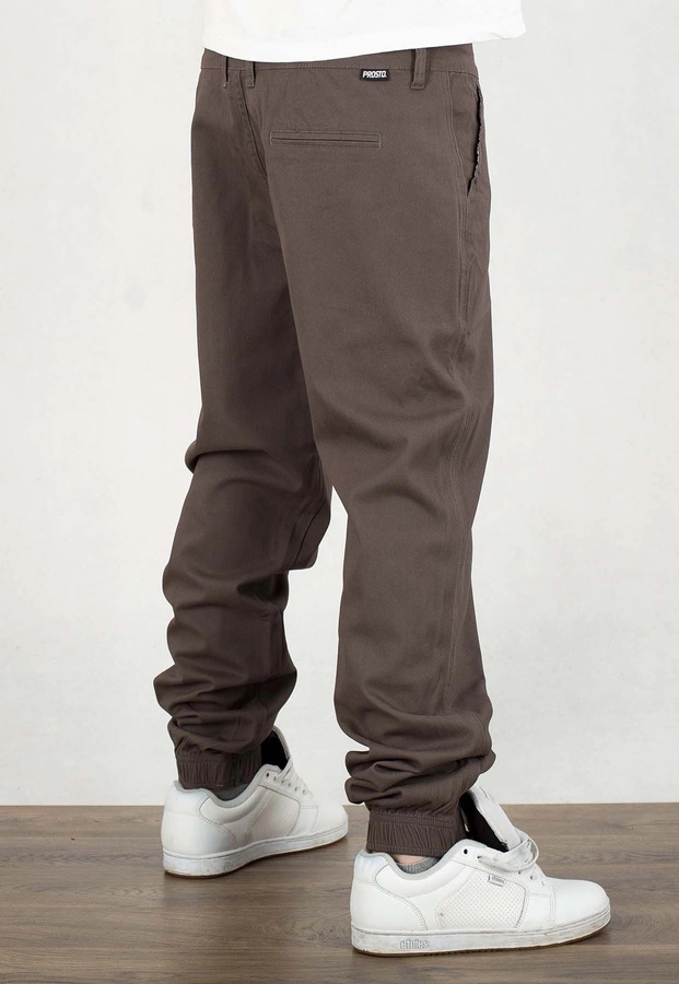 Spodnie Prosto Chino Jogger Geepz khaki