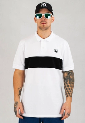 T-shirt Polo Diil Laur 2022 biało czarny