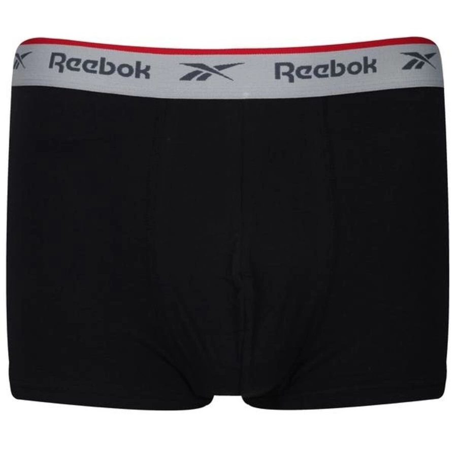 Bokserki Reebok Ovett Trunk U5C8271RBKB 4 Pak białe czarne szare