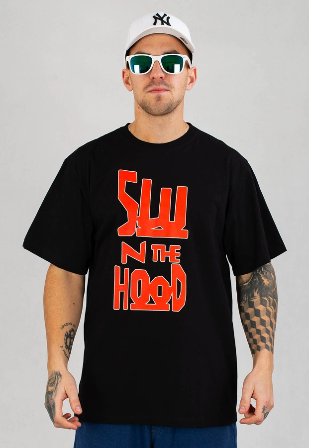 T-shirt RPS Rysiu Peja Solufka SLU N The Hood czarny