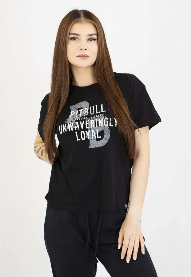T-Shirt Pit Bull Oversize Loyal 170 black