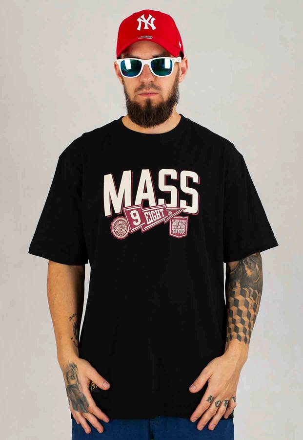 T-shirt Mass Graduate czarny