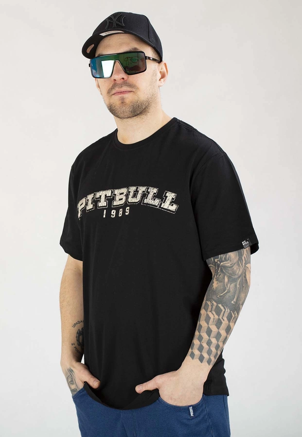 T-shirt Pit Bull 170 Born In 1989 black