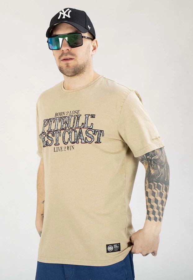 T-shirt Pit Bull Ace Of Spades II 190 sand