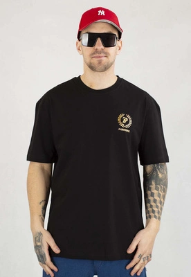 T-shirt Patriotic Futura Laur czarny