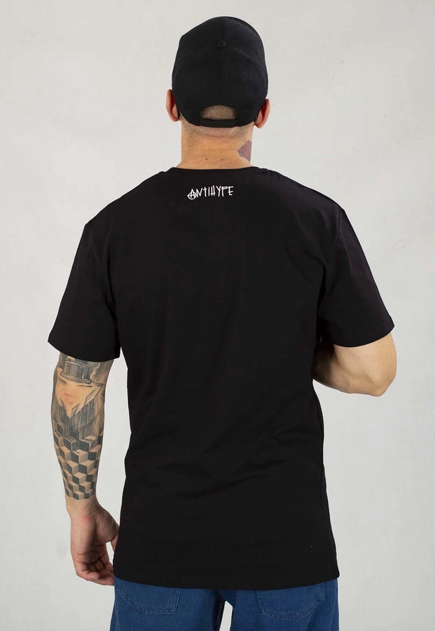 T-shirt Antihype Blurred czarny