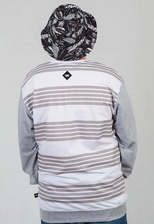 Longsleeve Patriotic CLS Fronts Lanes biało szary