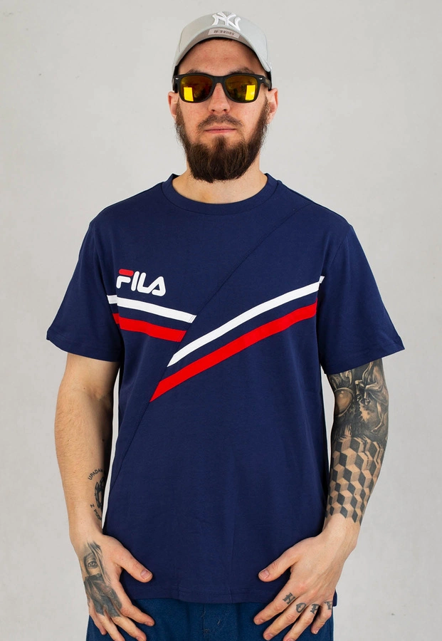 T-shirt Fila Znaim Tee FAM0089 niebieski