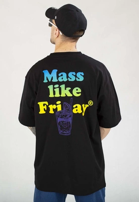 T-shirt Mass Friday czarny