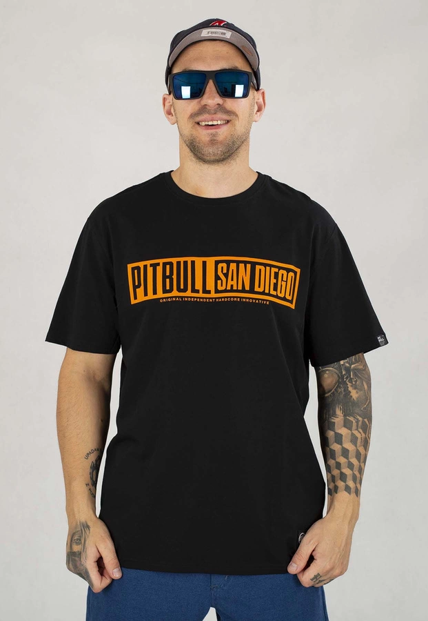 T-shirt Pit Bull Eighty Nine Dog czarny