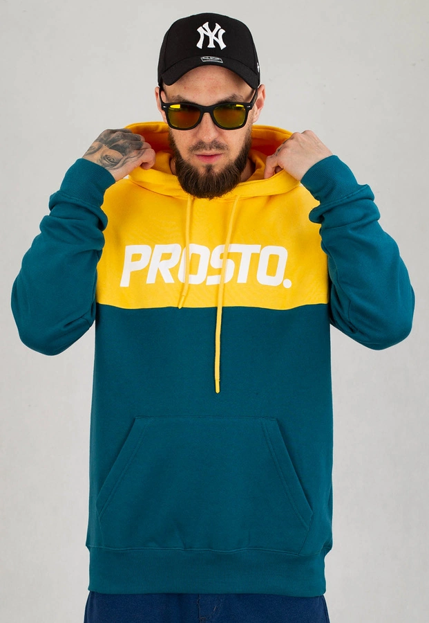 Bluza Prosto Hoodie Latona niebieska