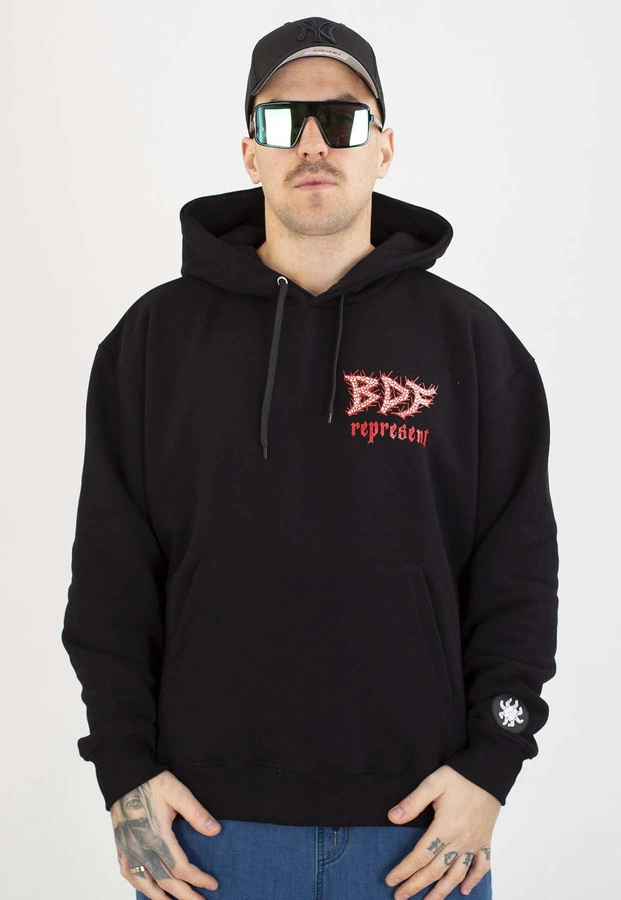 Bluza Brain Dead Familia Happy Time czarna