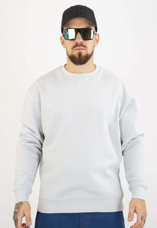 Bluza Niemaloga Crewneck srebrna