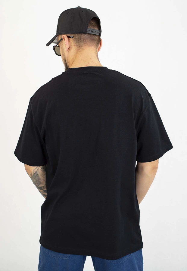T-shirt Lucky Dice Baggy Lucky Dice Represent czarno żółty