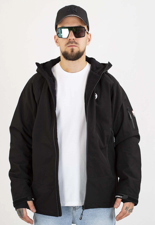 Kurtka Pit Bull Zimowa Softshell Rockfish II czarna