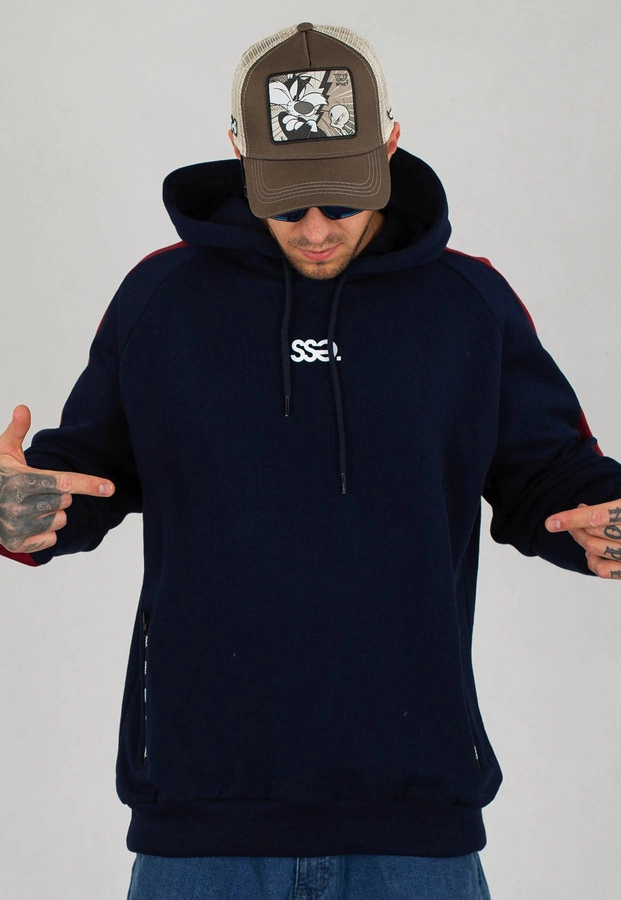 Bluza SSG Premium Multilogo Logo granatowa